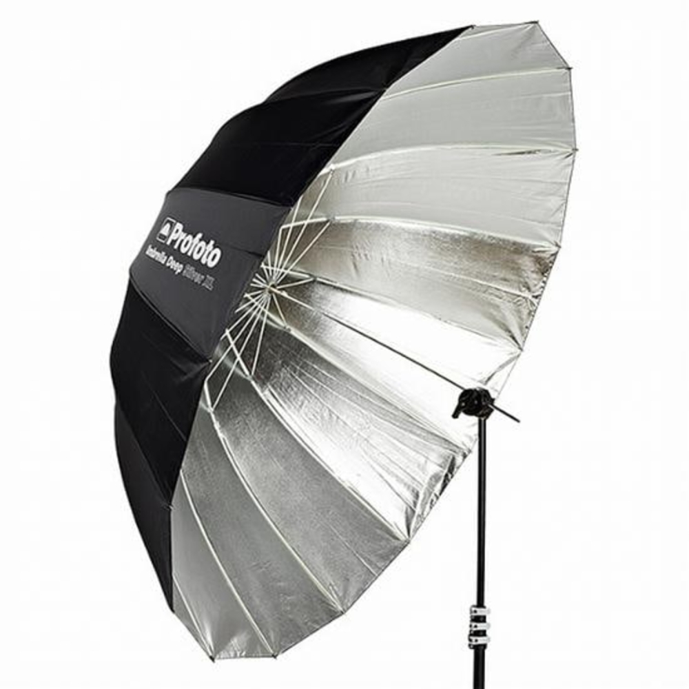 Profoto Blitzschirm Deep Silver XL (silber, 165cm)